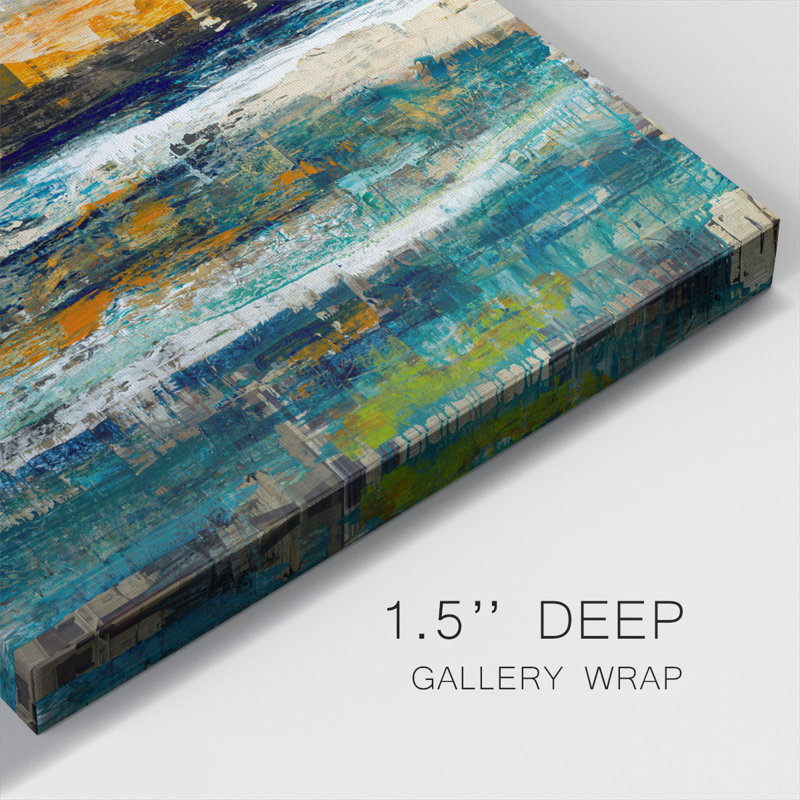 Surface #21-Gallery Wrapped Canvas, 24" H x 24" W x 1.5" D