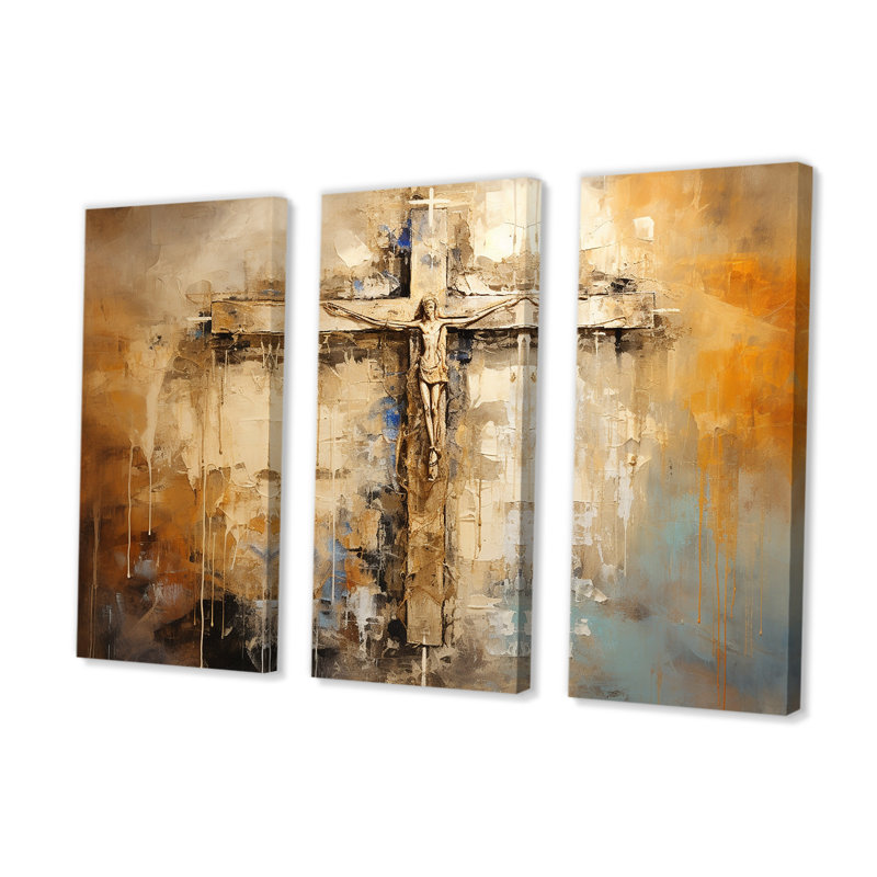«Gold», ensemble d'art sur toile, H 40 po x l 60 po x P 1 po