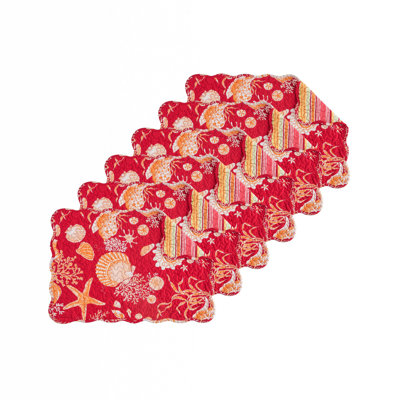 Ensemble de napperon 6 pièces Ruby