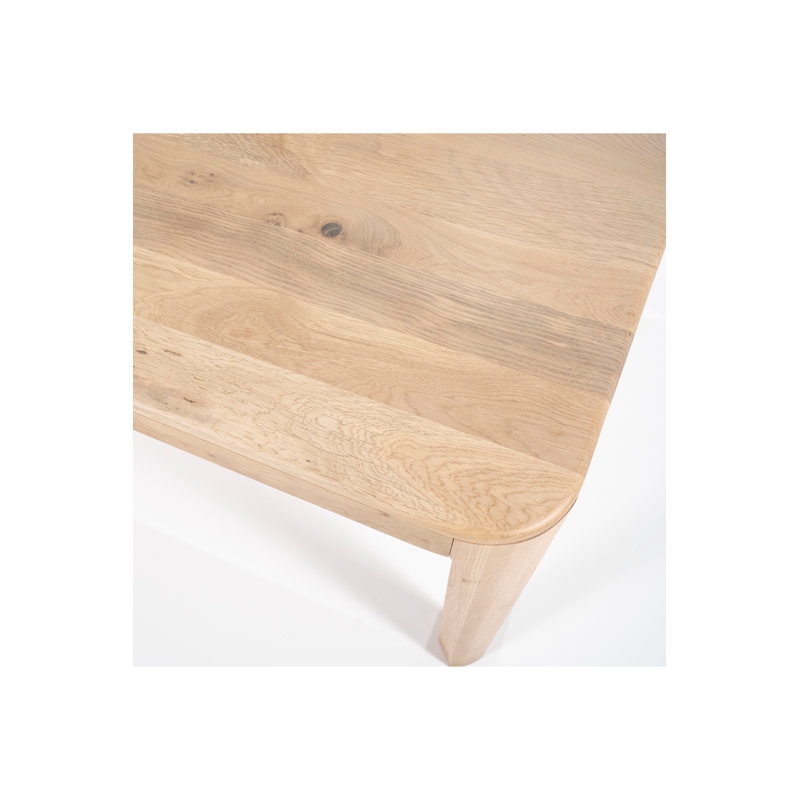 Dining Table Solid Oak Dining Table, 30''H x 63''L x 35''W
