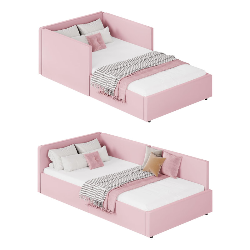 Bed, Light Pink