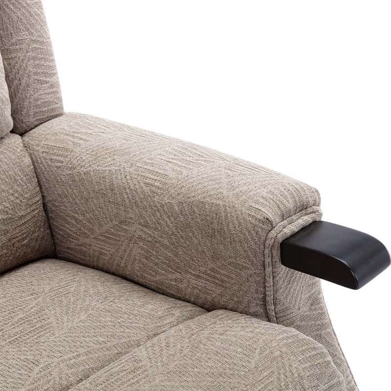 Evola 83cm Wide Lift Assist Standard Recliner, Mocha
