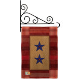 Double Sided 18.5'' H x 13'' W Polyester Garden Flag