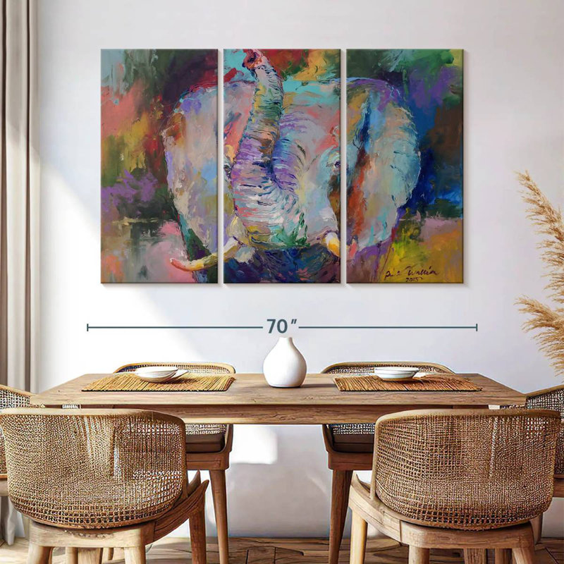 Elephant III, 42" H x 65" W