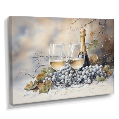 Verre à vin raisin Chardonnay I - vin et champagne