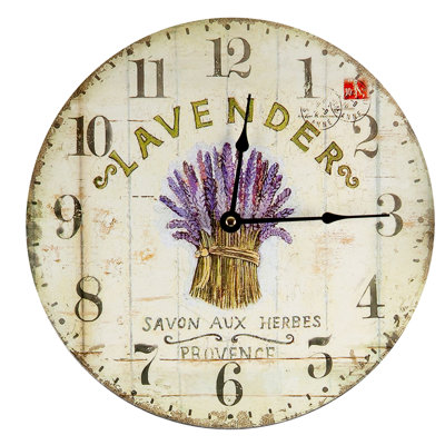 Horloge murale 12 po