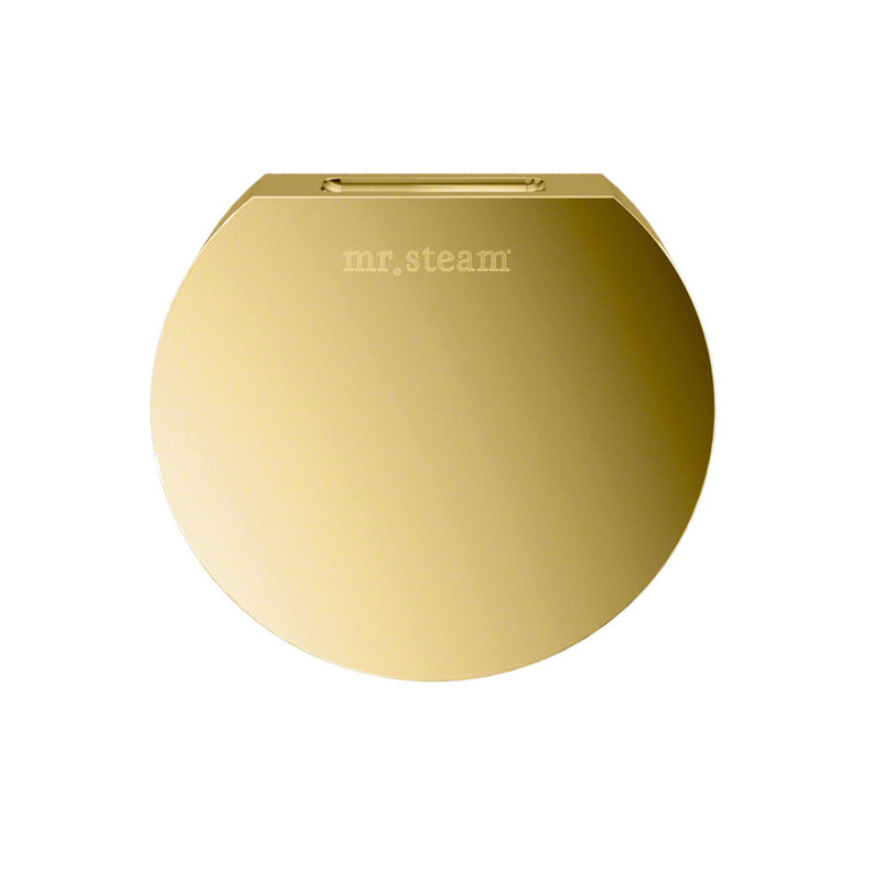 Pièce ronde de générateur de vapeur Steamhead, Laiton poli