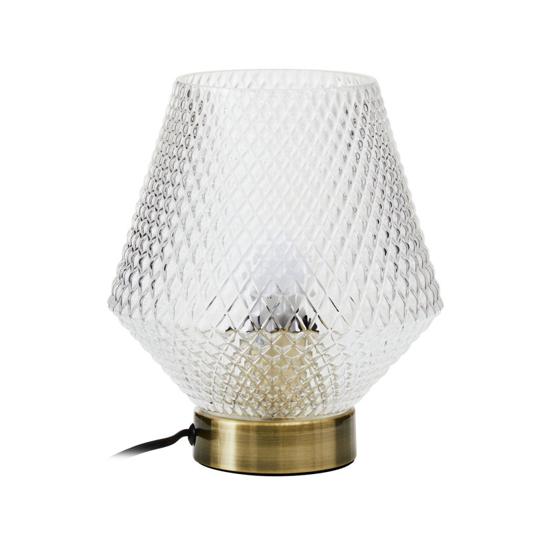 Lamira Glass Novelty Lamp, Clear