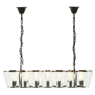 Accursio 7 - Light Geometric Chandelier