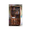 Freezy 180cm H x 90cm W Solid Wood Standard Bookcase