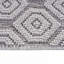Tapis intérieur / extérieur gris / blanc / géométrique-1617866516