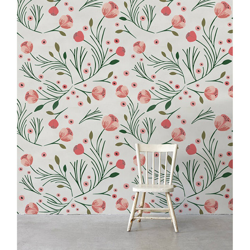 Casmere Matte Peel and Stick Mural, 250 x 104cm