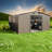 Durable Metal Storage Shed With Modern Design And Versatile Usage