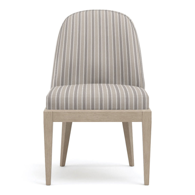 Maidstone Upholstered Dining Chair, Sandbank, Perigold Piccadilly Stripe Patina