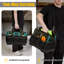 Sac à outils 17 pouces pour hommes - Sac à outils Oxford multi-poches robuste avec poignée rembourrée et bandoulière réglable - Organisateur durable pour électriciens, mécaniciens, charpentiers, bricoleurs