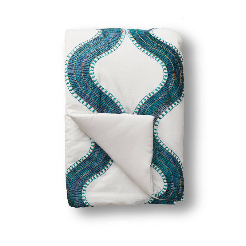The Met x Ann Gish Egyptian Collar Embroidered Throw