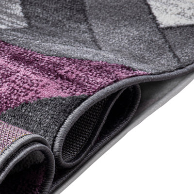 Cassiel Dhurrie Voilet Rug