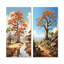 Représentation transparente de baobab - ensemble de 2 décorations murales arbre baobab-520164136-520164143