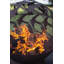 Round Steel Outdoor Fireplace