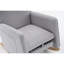 Chaise berçante en tissu avec repose-pieds Teddy-704234845
