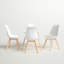 Ackerly 4 -Person Solid Wood Dining Set