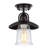 Holbeach Glass Semi Flush Mount