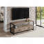 Meuble télé 48 po Dreid, finition taupe aspect bois, structure en métal noir, l 47,14 po x P 15,13 po x H 19,52 po-922239902