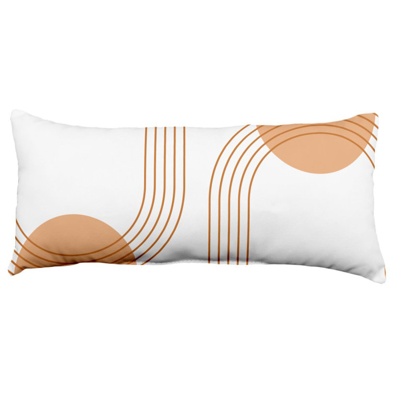 Oreiller géométrique Mid Century Modern