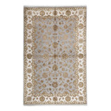 Handmade Silk and Wool Oriental Area Rug