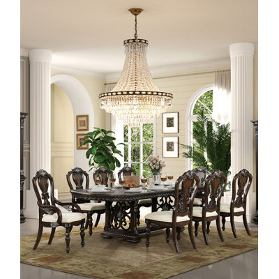 Demandre 9-pcs Dining Table Set