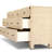 Seadrift Mahogany Solid Wood and Steel 70 " W 8 - Drawer Dresser