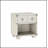 Gray Finish Nightstand