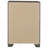 Brown Oak 4-drawer Chest of Drawers