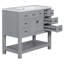 Meuble-lavabo simple 35,2 po avec lavabo-92392849