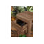 Toronto Solid Wood End Table-1392546824