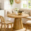 Round Solid Wood Dining Table