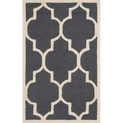 Cannen Hand Tufted Wool Geometric Rug