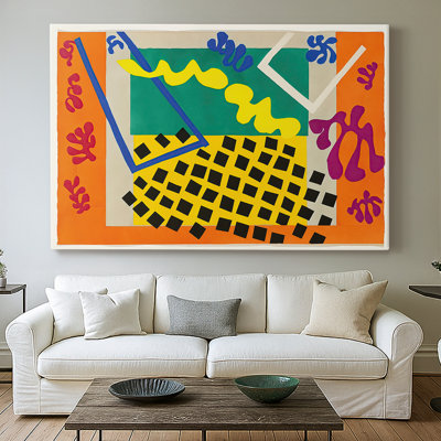 The Snail (L'Escargot)-Henri Matisse-Gallery Wrapped Canvas-1953