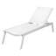 Outdoor 2-piece PVC-Coated Polyester Deckchair Set With 6-level Adjustment