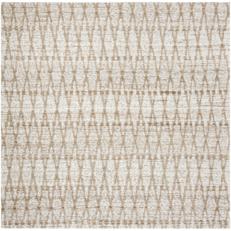 Tapis performance performance tissé à la main Twerton, Carré 6 pi