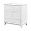 (Base seulement) Base de meuble-lavabo 30 po sans lavabo, avec 2 portes et 1 tiroir