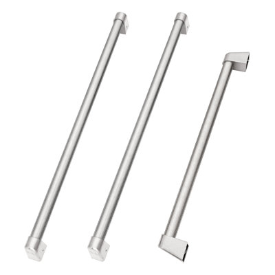 ZLINE 36 in. Built-In Refrigerator Helix Handles (Set of 3) in Stainless Steel