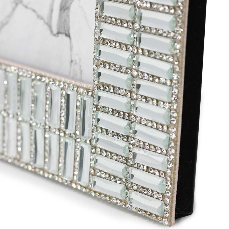 Fifth Avenue Picture Frame, Silver, 4" W x 6" H