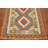 Multolor Kilim Reversible Wool Rug 3x4