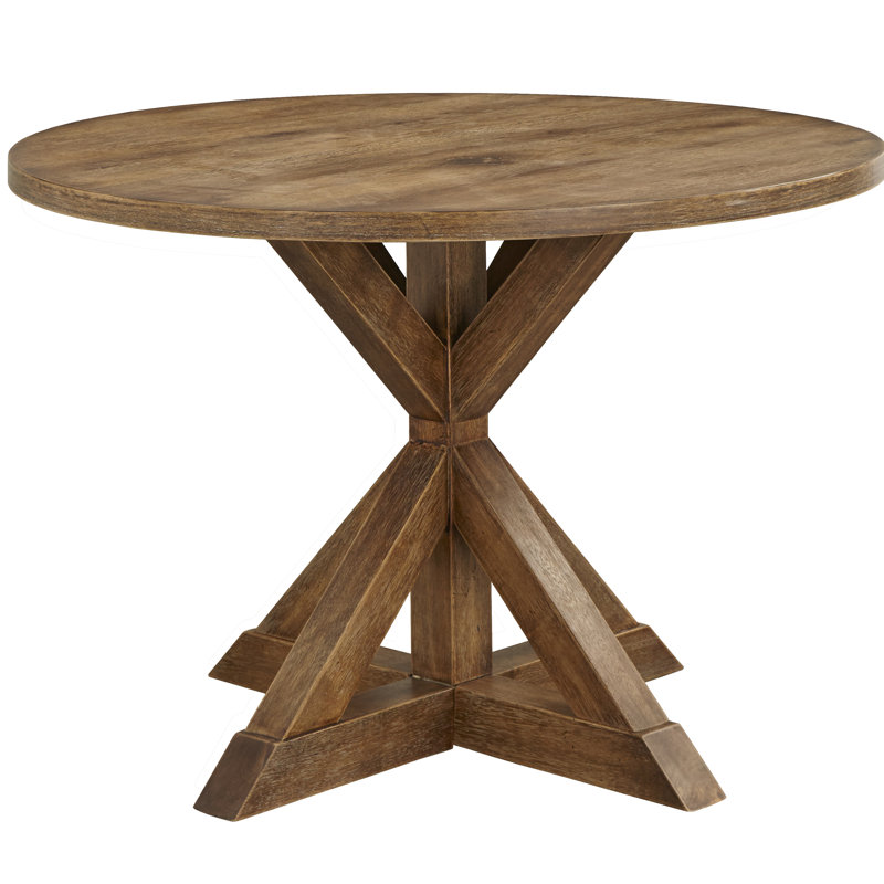 Korth Round Solid Wood Base Dining Table