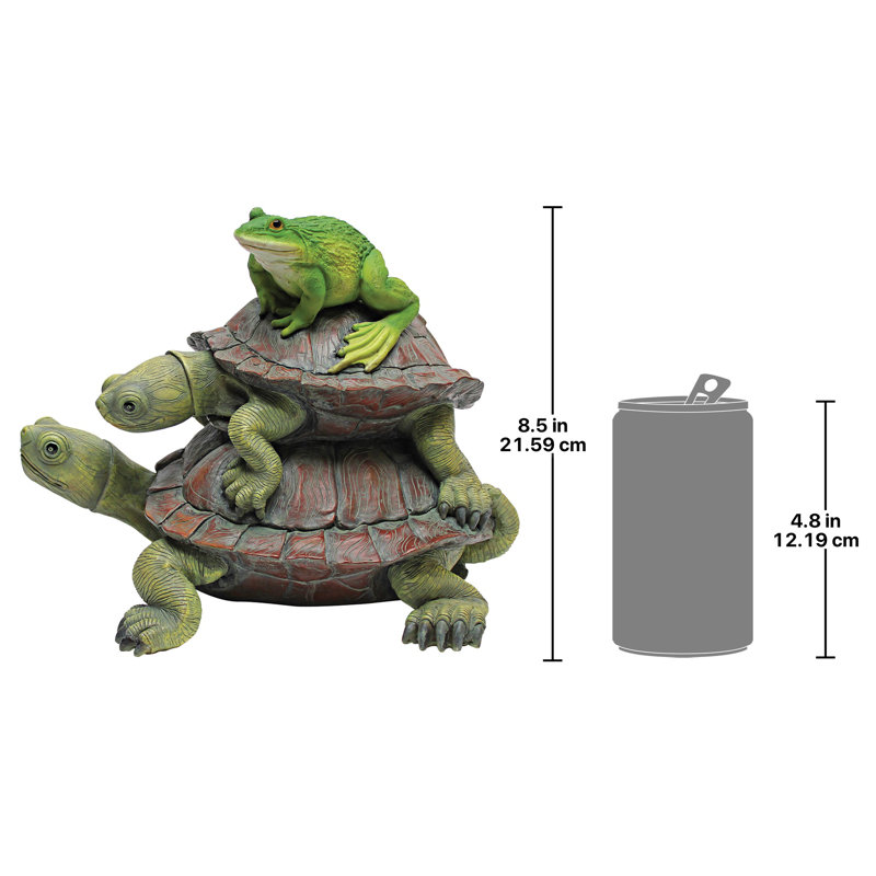 In Good Company Frog and Turtles Statue