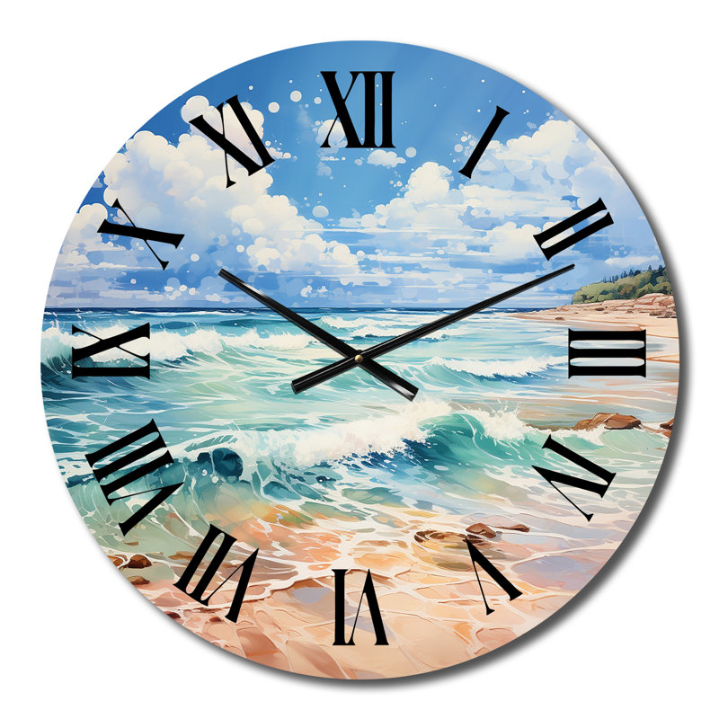 Horloge murale relaxante Beach Breezes II, Petit