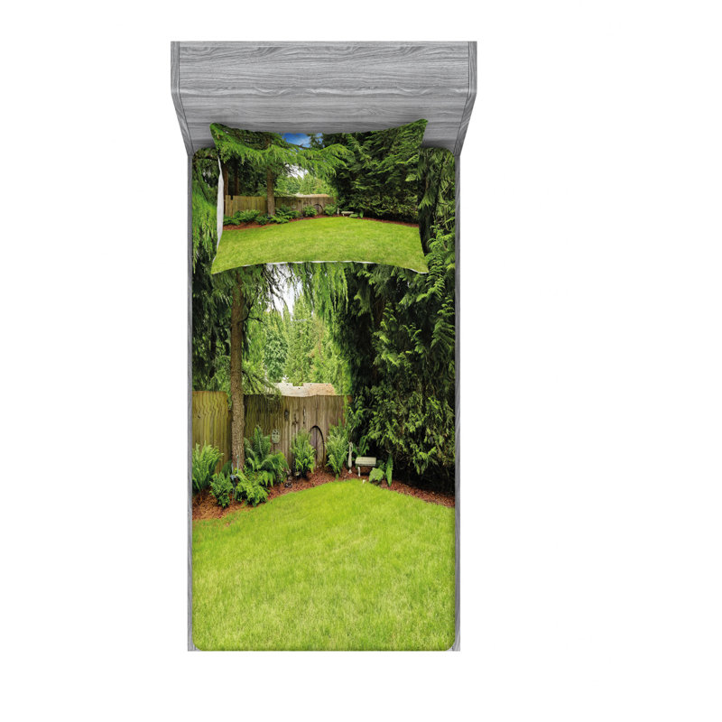 Ensemble de draps pour la photographie en plein air, Ensemble de draps lit simple + 1 taie d'oreiller