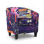Angelice Multicoloured Patchwork Accent Tub Chair-539731987