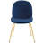 Scoop Gold Stainless Steel Leg Performance Velvet Dining Chair-819458947